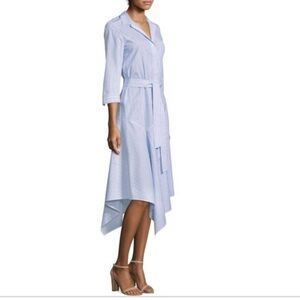 LAFAYETTE 148 HANDKERCHIEF HEM SHIRT DRESS SIZE M